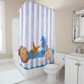 Nautical Zee Creaters Shower Curtain Douchegordijn (In situ)