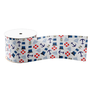 Nautical Zee Objects Grosgrain Lint