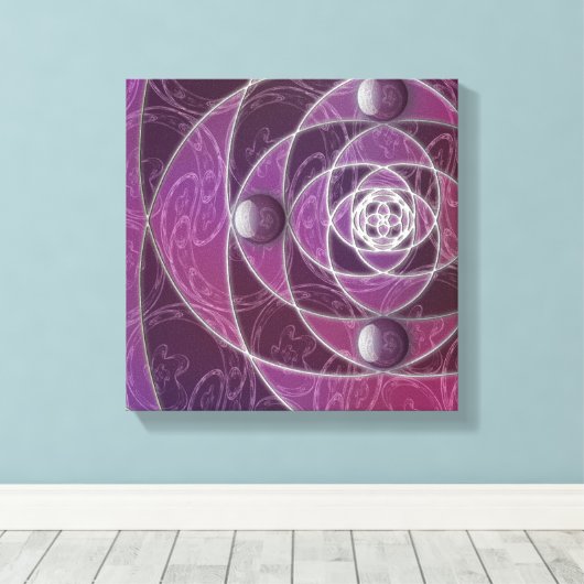 Nautilina Canvas Print (Insitu (Houten vloer))
