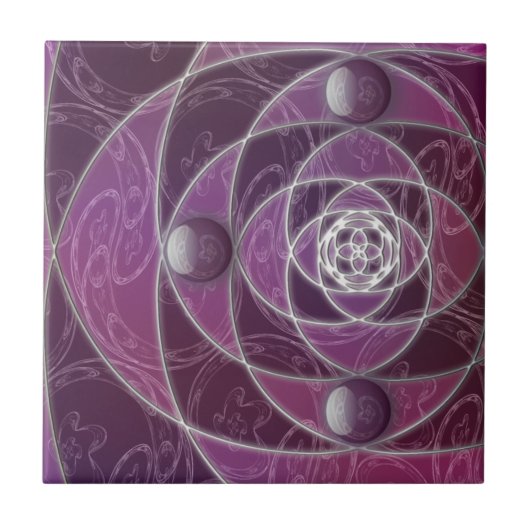 Nautilina Decoratieve Tegel Tegeltje (Voorkant)