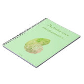 Nautilus 80 pages Carnet spiral (Côté gauche)