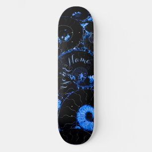 Nautilus blue shell skateboard