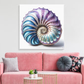 Nautilus - Impression d'art en toile enveloppée (Insitu(Salon))