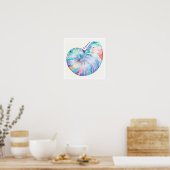 Nautilus Infinity Art Imprimer et poster (Cuisine)