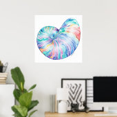 Nautilus Infinity Art Imprimer et poster (Bureau à domicile)