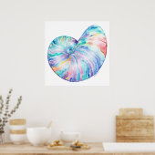 Nautilus Infinity Fine Art afdrukken en Poster (Keuken)