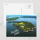 Nautilus Island: "Ik zelf..." Briefkaart van Lowel (Voorkant / Achterkant)