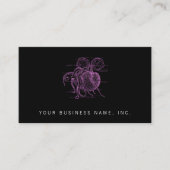 Nautilus (letterprilstijl) visitekaartje (Voorkant)