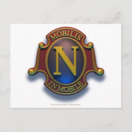 Nautilus N Shield door David McCamant Briefkaart (Voorkant)