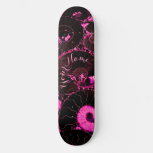 Nautilus roze shell skateboard