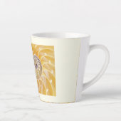 Nautilus seashell Latte Mok (Rechts)