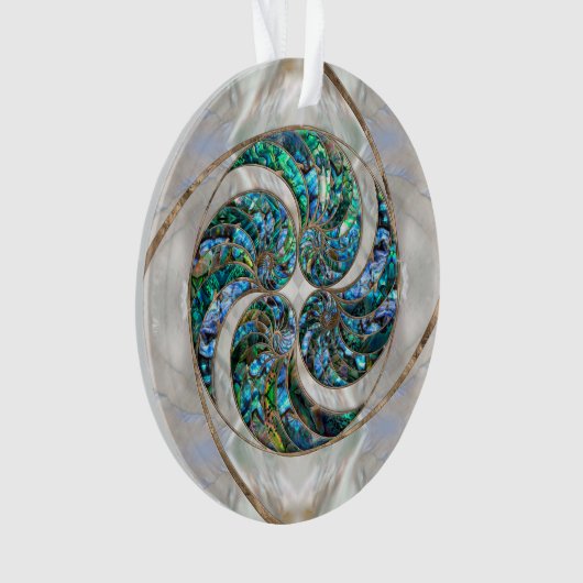 Nautilus Shell - Abalone and Pearl (devant)