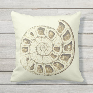 Nautilus Shell Buitenkussen
