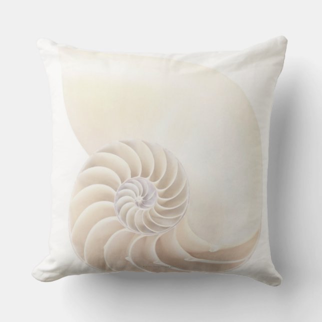 Nautilus shell, close-up kussen (Voorkant)