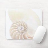 Nautilus shell, close-up muismat (Met muis)