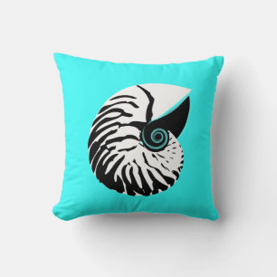 Nautilus shell gooit pijp kussen