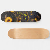 Nautilus shell skateboard (Horizontaal)