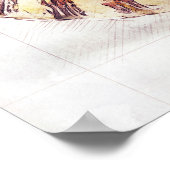 Nautilus Shell Tekening - Kunstdruk Poster (Hoek)