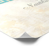 Nautilus Shell Waterverf Grieks Zeer belangrijk Da Poster (Hoek)