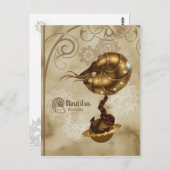 Nautilus sterrenschip briefkaart (Voorkant / Achterkant)