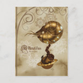 Nautilus sterrenschip briefkaart (Voorkant)