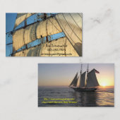 Nautique - cartes de visite (Devant / Derrière)