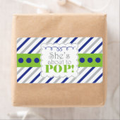 Nautique Elle est sur le point de POP Étiquettes d (En situation)