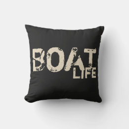nautique en détresse kaki VIE DE BATEAU | Oreiller