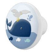 Nautique Grosse-Baleine Tiroir Bouton de traction (Droite)