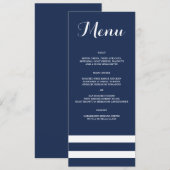 Nautique | Menu (Devant / Derrière)
