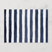 Nautique moderne | Carte d'accueil en Merci floral (Dos)