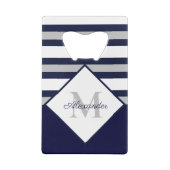 Nautique moderne Marine Bleu Gris Gris Gris Gris R (Dos)