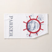 Nautique personnalisée (Serviette à main)
