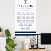 Nautique phare de la Marine | 17 Tableau des siège (Bureau à domicile)