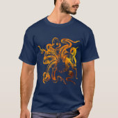 Nautisch-amberoctopus T-shirt (Voorkant)