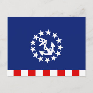 Nautisch Amerikaans vlag Briefkaart