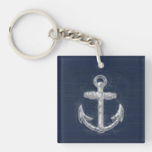  Nautisch Anchor Sleutelhanger