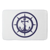 Nautisch anker badmat (Voorkant)