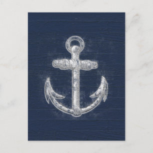 Nautisch Anker Briefkaart