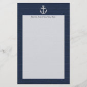  Nautisch Anker Briefpapier (Voorkant)