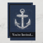 Nautisch Anker Kaart (Voorkant / Achterkant)