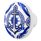 Nautisch anker keramische knop (Rechts)