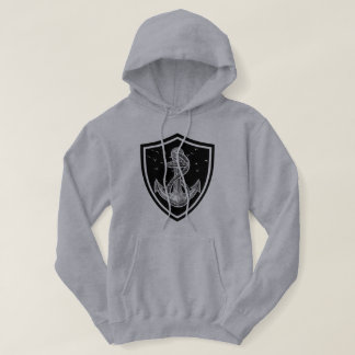 Nautisch Anker Schild Vissen Hoodie