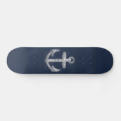  Nautisch Anker Skateboard (Horizontaal)