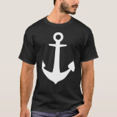 Nautisch anker t-shirt (Voorkant)