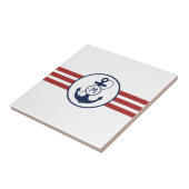 Nautisch anker tegeltje (Zijkant)