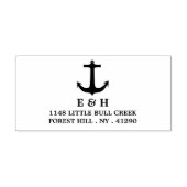 Nautisch anker  zelfinktende stempel (Design)