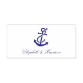 Nautisch anker zelfinktende stempel (Design)