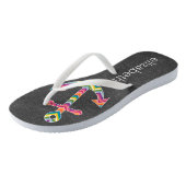 Nautisch Ankerkarton met heldere kazen Teenslippers (Schuin)