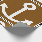 Nautisch ankerteken cadeaupapier